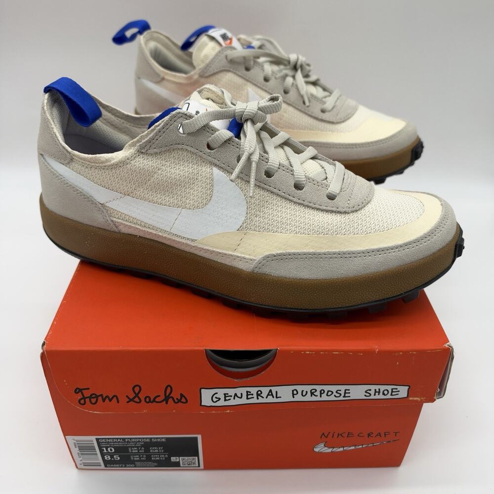 NikeCraft Tom Sachs General Purpose Shoe DA6672-200 Men’s 8.5 Women’s 10 GPS
